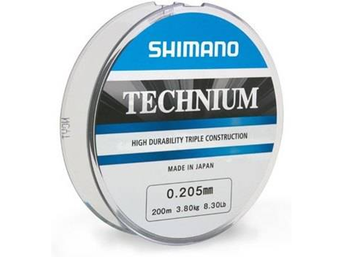Linha de Pesca de monofilamento SHIMANO Technium (0.285 mm - 0,30 mm)