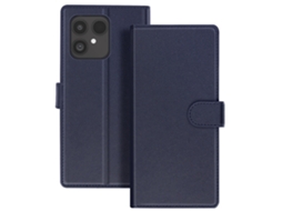 Mayaxess Capa Carteira 2 Em 1 Para Fairphone 6 Com Capa Destacável Azul Escuro