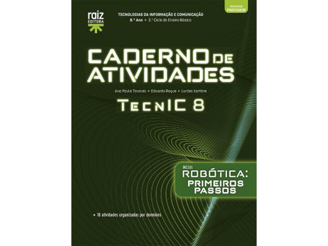 Tecnic 8 - Tic - 8.º Ano Caderno De Atividades 2026