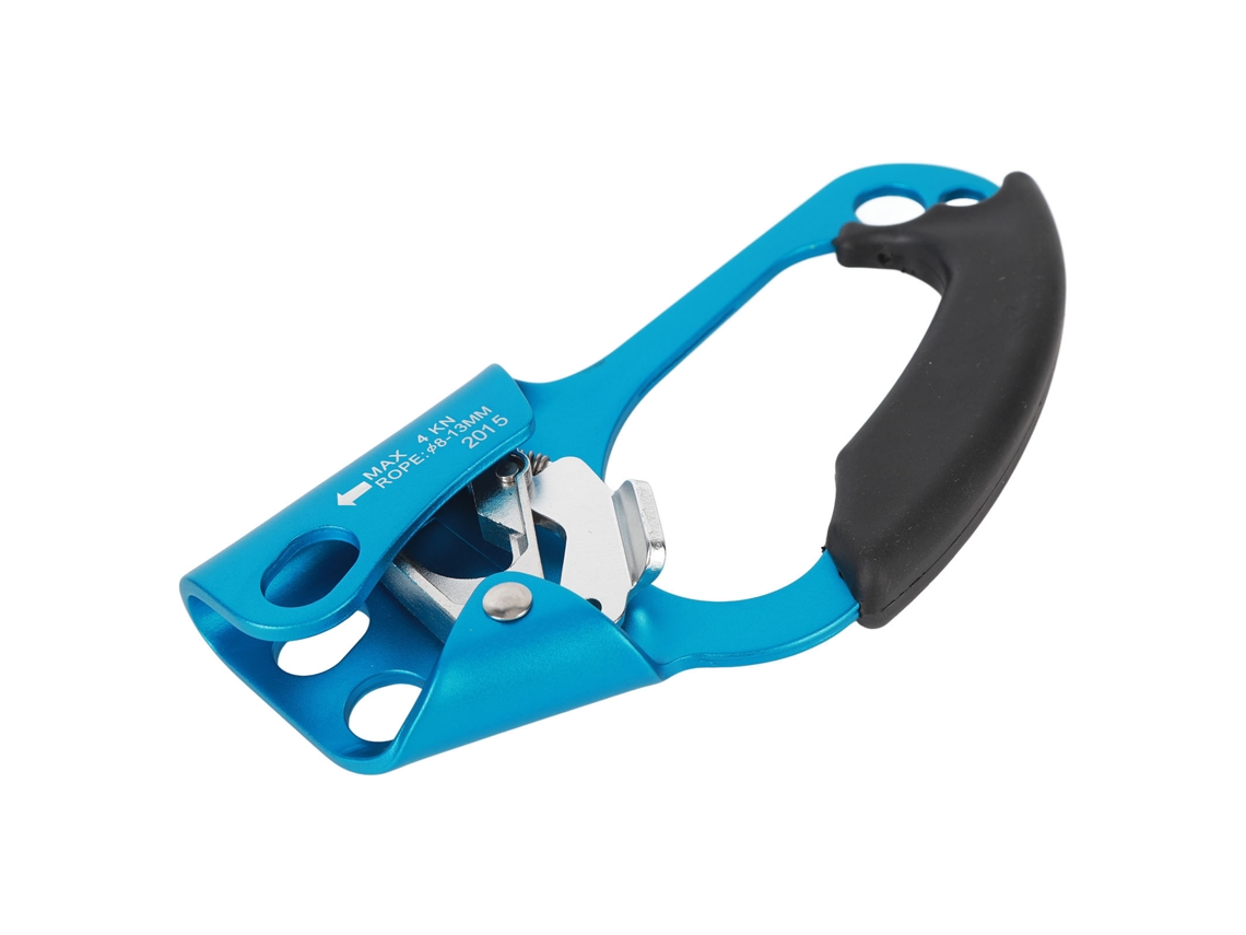Anub aparato de Ascensor Manual para Escalada Izquierdo Ergonômico Confortável Isolante de Calor Equipamento de Rapel
