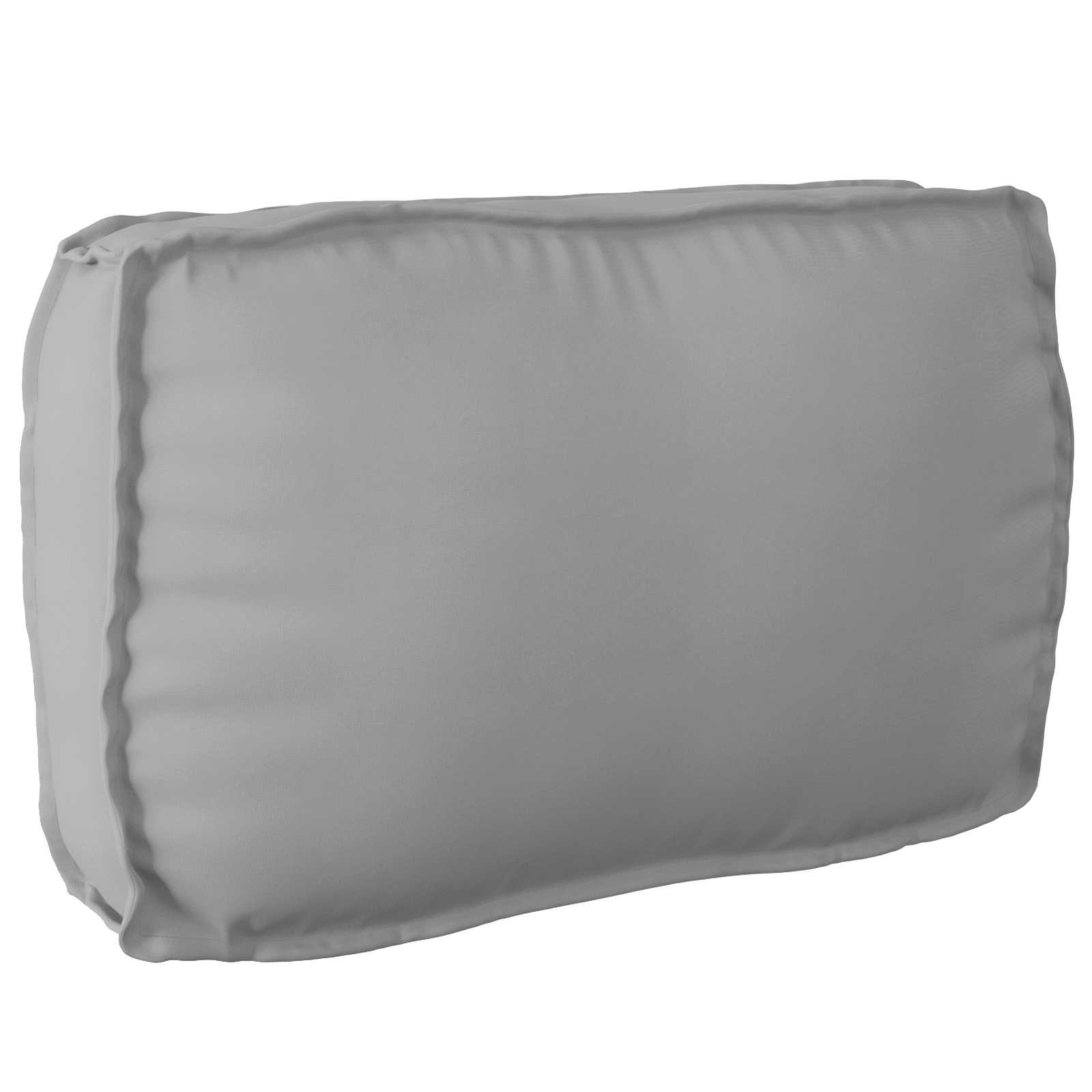 Conjunto 1 Almofada Para O Lar Vidaxl Cinzento Oxford (70 X 40 X 12 Cm)