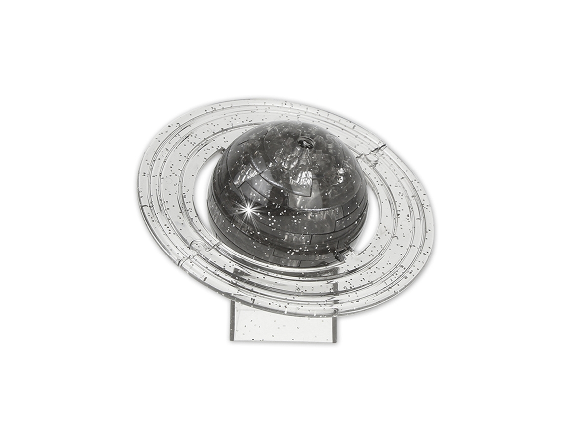 Quebra cabeça 3D de Cristal Saturno S/MARCA