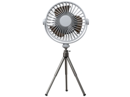 Ventilador Tripé Portátil Usb Recarregável 3 Velocidades