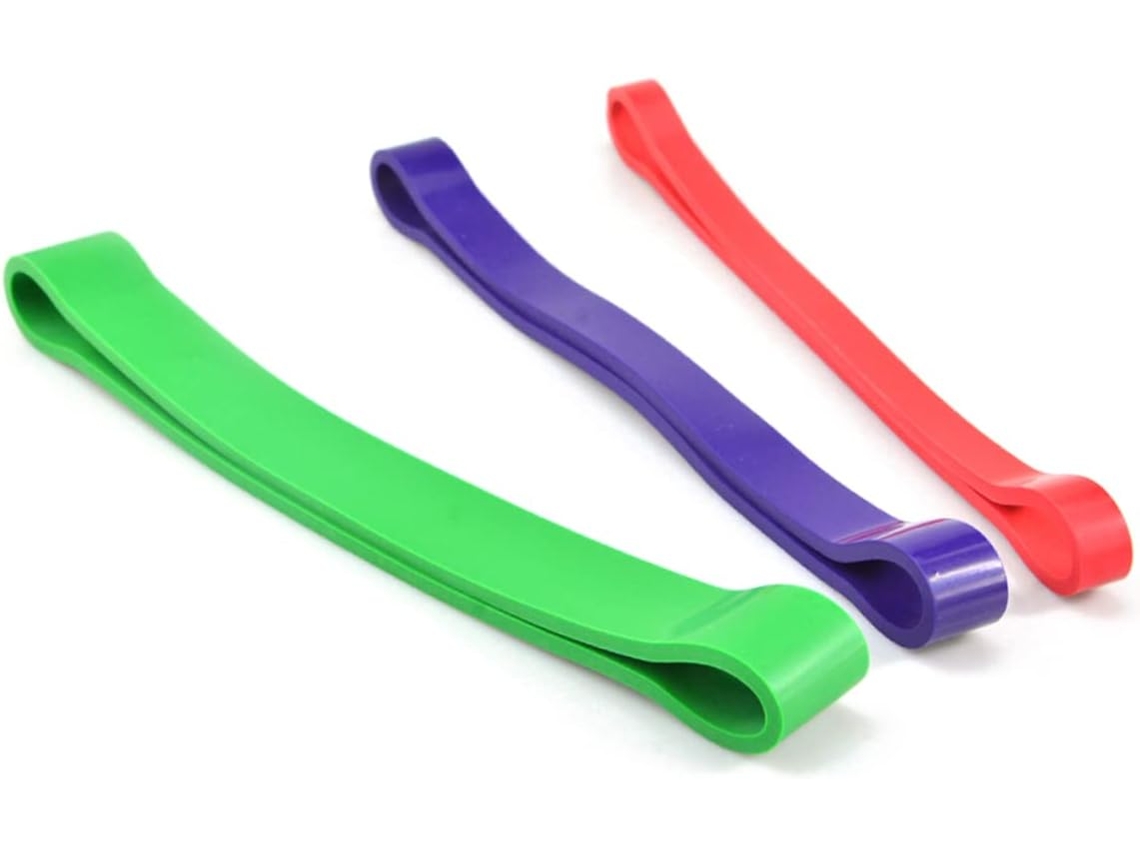 Faixa De Resistência Látex Roxa Upkoch Para Treinamento Terapêutico E Fortalecimento Muscular, Ideal Pilates