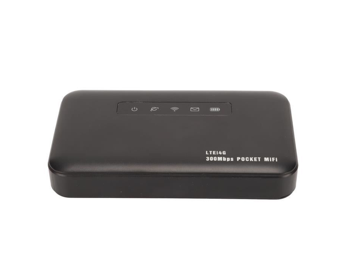 Roteador Wi-Fi Portátil HURRISE para Ponto de Acesso Móvel Portátil 4G Wi-Fi Até 300 Mbps Roteador com Fio Wi-Fi Alta Memória de Computação