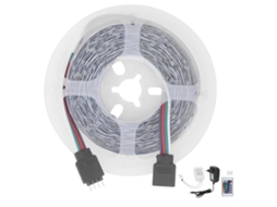 2026 fita de Led de 300 Leds 5m Luz Rgb com Mudança de Cor e Regulável 12v para Decoração Exterior e Interior