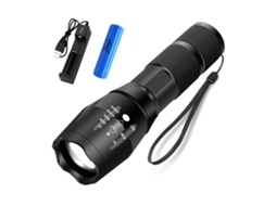 2026 lanterna Led Recarregável Usb Super Brilhante Impermeável para Camping Pesca de Noite Caminhada Emergência