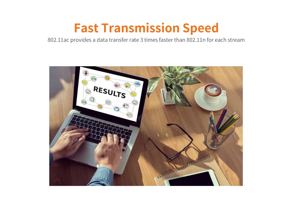 Roteador Sem Fio LAXISCREED 1200 Mbps
