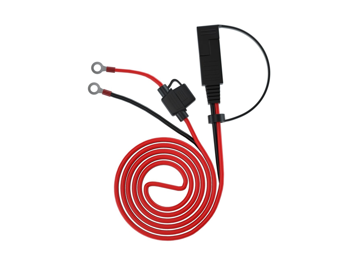 Cabo Com Terminal Sae E Fusível De Extensão Para Carregador, Fácil De Conectar.