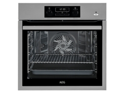 Forno a Vapor AEG PlusSteam BPS351120M (71 L - 59,5 cm - Pirolítico - Inox)