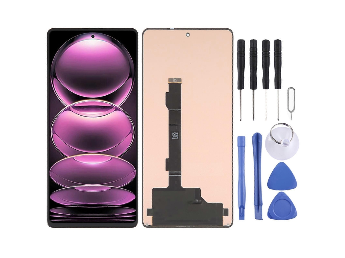 Tela LCD AMOLED original para Xiaomi Redmi Note 12 Pro / Note 12 Pro / Note 12 Discovery / Poco X5 Pro com digitalizador e montagem completa Webake