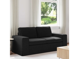 Vidaxl Sofá Preto 182 X 80 X 82 Cm Tecido