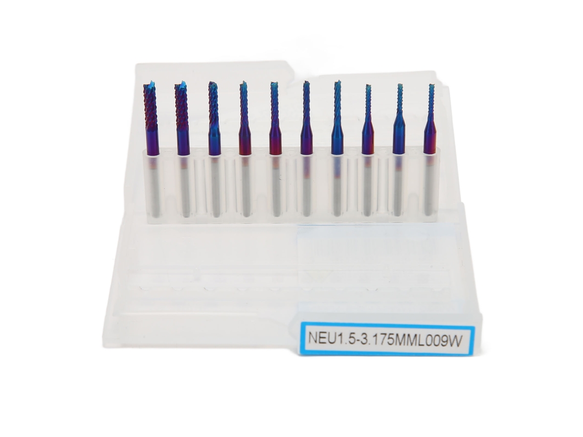 Brocas Cnc LAXISCREED 1/8 Polegada