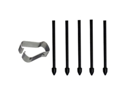 Pontas De Reposição Caneta Stylus Para Samsung Galaxy Note 10/note10 Plus/note 20/note 20 Ultra, Com Removedor (5 Pcs - Preto) Spqment