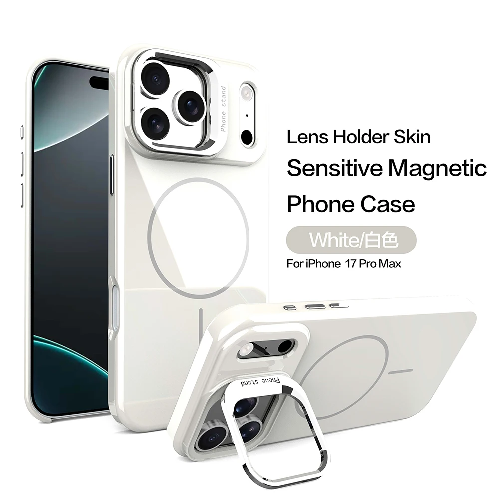 (branco, Iphone 13 Pro Max) Capa Protetora Magnética Minimalista Para Lente Da Câmera, Resistente A Arranhões.