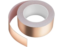 Fita de Cobre 30m X 50mm, Adesiva Extra Longa, Folha Cobre, Emc, Blindagem P Ara Reparos Elétricos, D GOKOCO