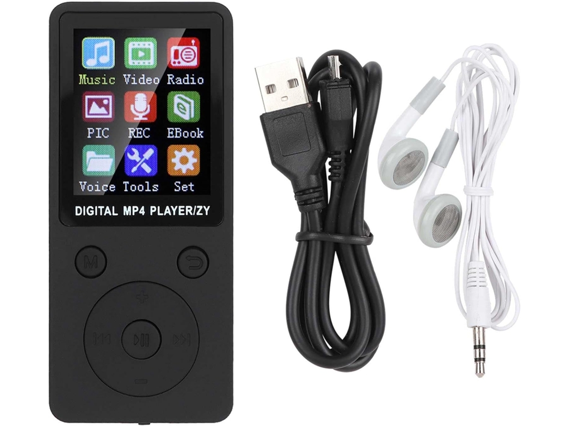 Reprodutor De Mp3 Mp4 Com Armazenamento Interno 4, 2 8 Polegadas E Tela Colorida Ideal Para Ouvir Música Em Qualquer