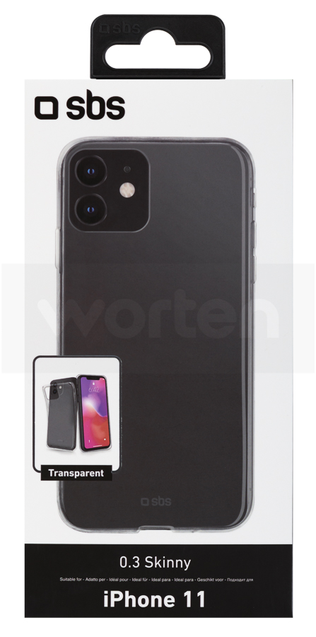 Capa iPhone 11 SBS Skinny Transparente