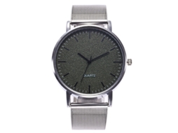 Reloj De Pulsera Unisex Empresarial Simples Dial Analógico De Cuarzo Zhoulianfa (verde)