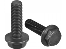 Parafusos de Flange Sextavados M12x40mm , 6 Pçs, Aço Carbono Grau 10.9 CHABERLU