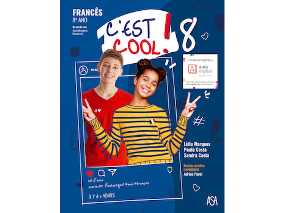 C'est Cool! 8.º Manual Do Aluno 2026