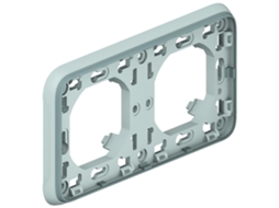 Plexo Quadro Duplo Horizontal Cinzento Ref: 069683