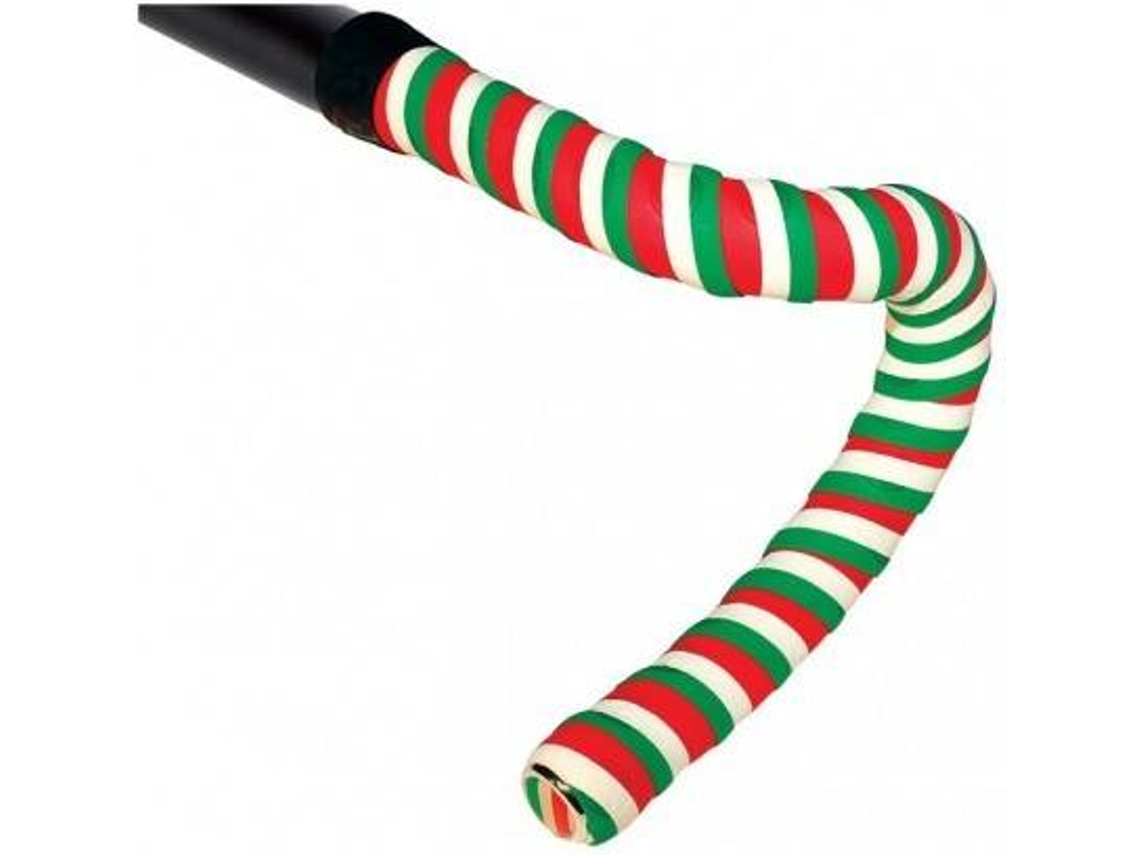 Fita de Guiador CINELLI Cork Italian Flag and Custom End Plugs (Multicor)