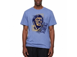 Rockinstone Scarface Movie Say Cheese Heather Light Blue Adult T-shirt Size:l