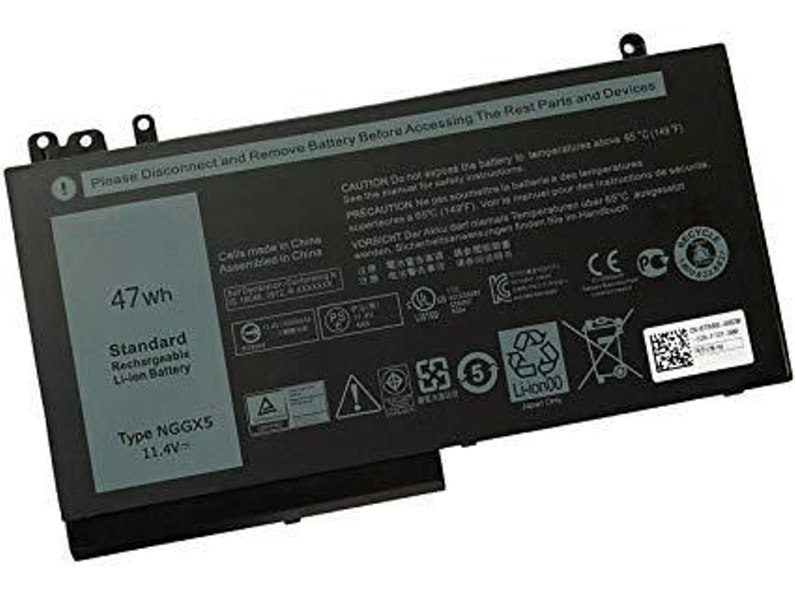 Battery, 47whr, 3 Cell, Dell