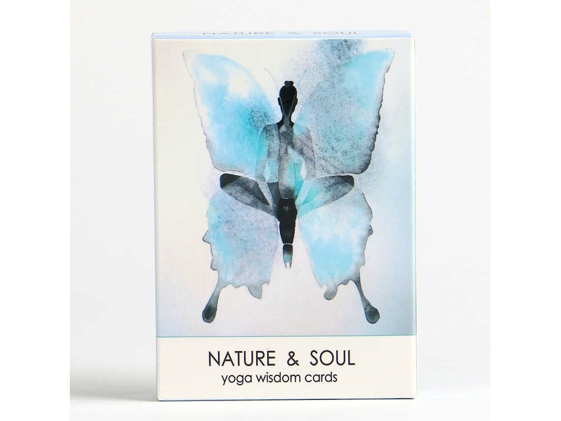 Cartas Oráculo de Sabedoria da Yoga da Natureza e da Alma em Inglês MDUG