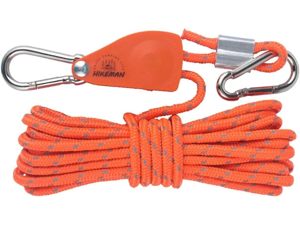 Corda Refletiva Para Tenda Com Tensor, Para Camping E Trekking