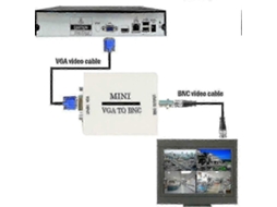 Conversor De Vídeo Vga Para Bnc 2024, Adaptador De Vídeo Vga Para Bnc, Adaptador Conversor De Vídeo Com Saída Vga Para Bnc Hengjian