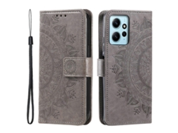 Capa Note Mandala Flor Para Xiaomi Xiaomi Redmi Note 12 4g Veanxin Pele Multicor