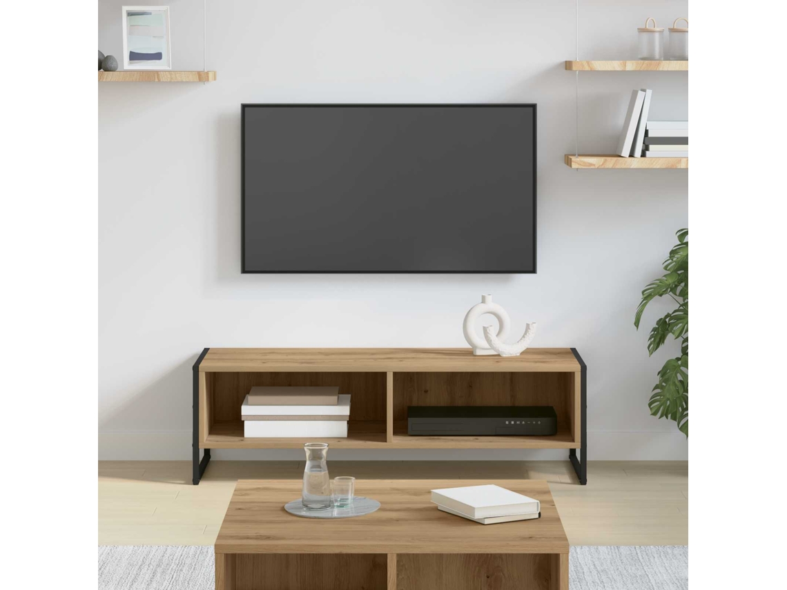 Vidaxl Gabinete para Tv Carvalho Artesanal 100 X 36,5 X 30,5 Cm