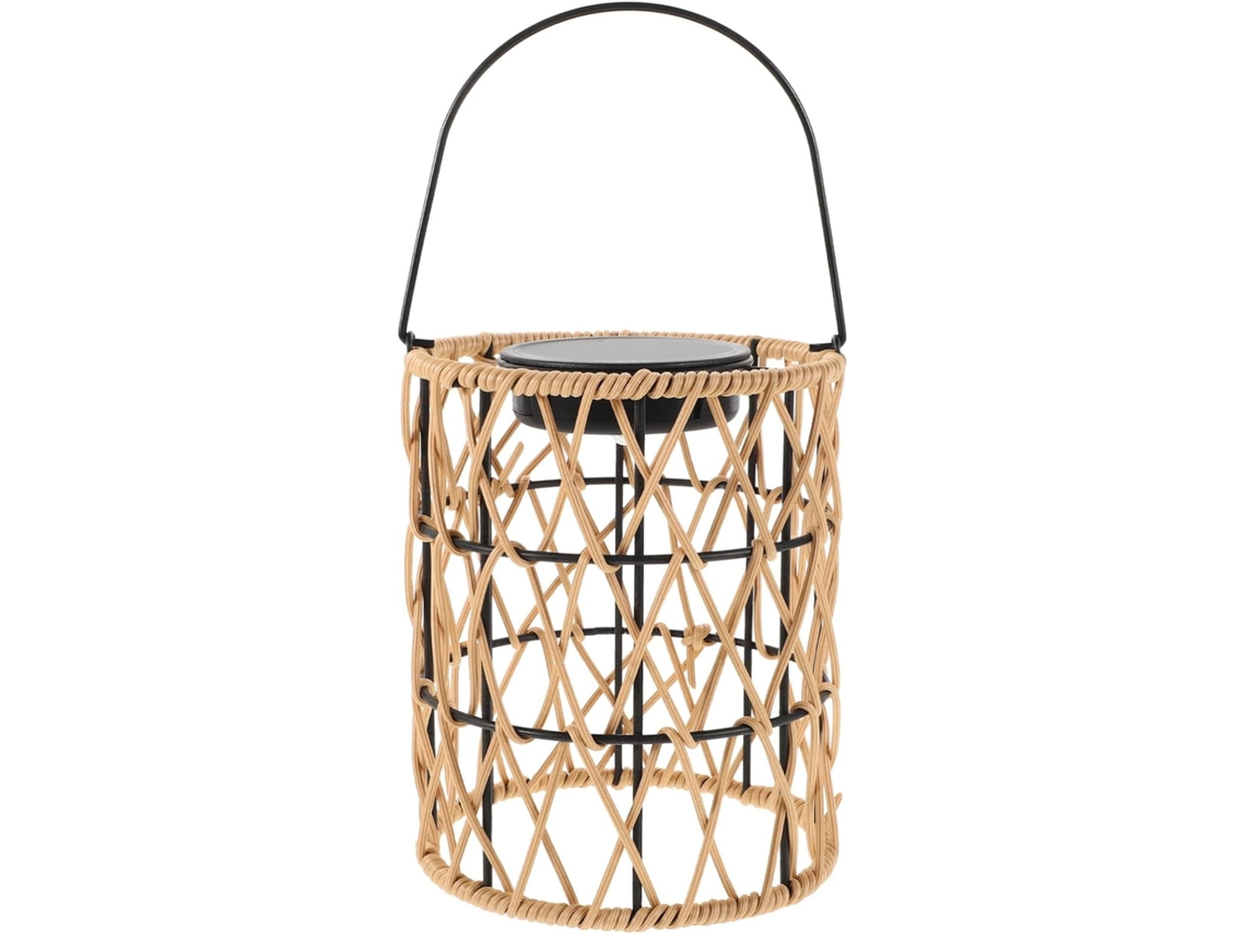 Lanterna Solar De Ferro À Prova D'água Para Jardim.
