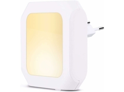 Lurelia Luz Noturna Led Com Sensor Crepuscular - Brilho Continuamente Ajustável