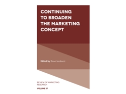Livro Continuing to Broaden the Marketing Concept de Dawn Iacobucci (Inglês - Capa Dura)
