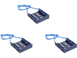 Painel com 6 Portas Usb 3.0 e Entrada para Dispositivos/discos Rígidos de 3,5 Polegadas Ou Ssds/hdds de 2,5 Polegadas. SFUSHOS