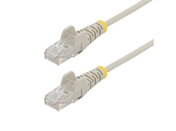 Capa de rede rígida Utp Categoria 6 Startech N6pat25cmgrs (cinzento - 25 cm)