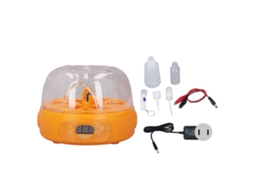 Incubadora de Ovos 6 Mini Automática com Virador Automático, 15w, para Galinha, Pato, Codorna | MARCA