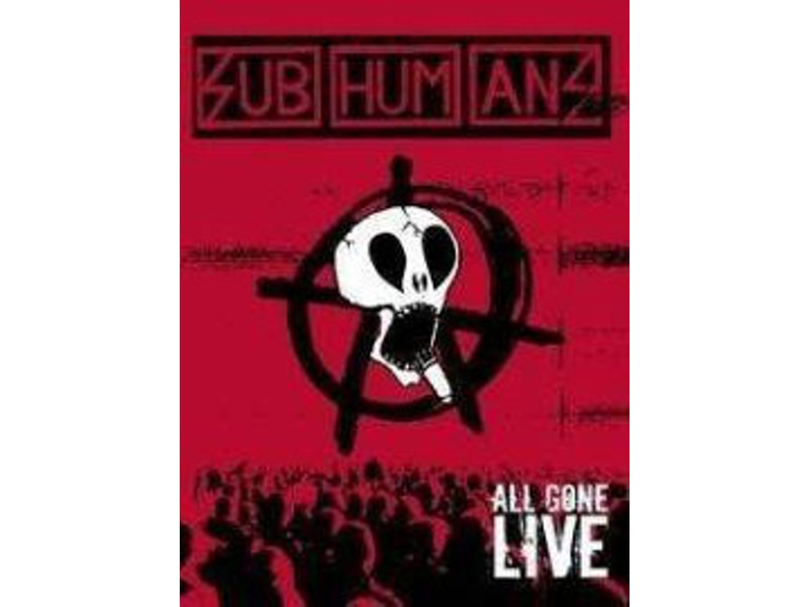 DVD Subhumans - All Gone Live