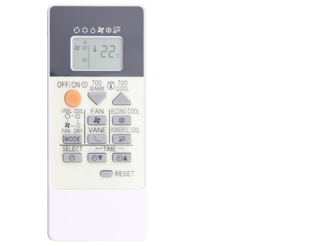 Controle Remoto para Ar Condicionado Mitsubishi Ru18a Substituição XIAOMOYU