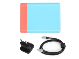 Carregador Rápido Gan 3 em 1 EOOCOO com suporte para Switch e TV