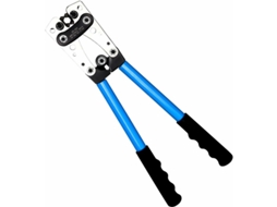 Alicate de Crimpagem AQUAFORGE para Terminais de Cabos 10 a 50 mm² com Kit de 60 Terminais