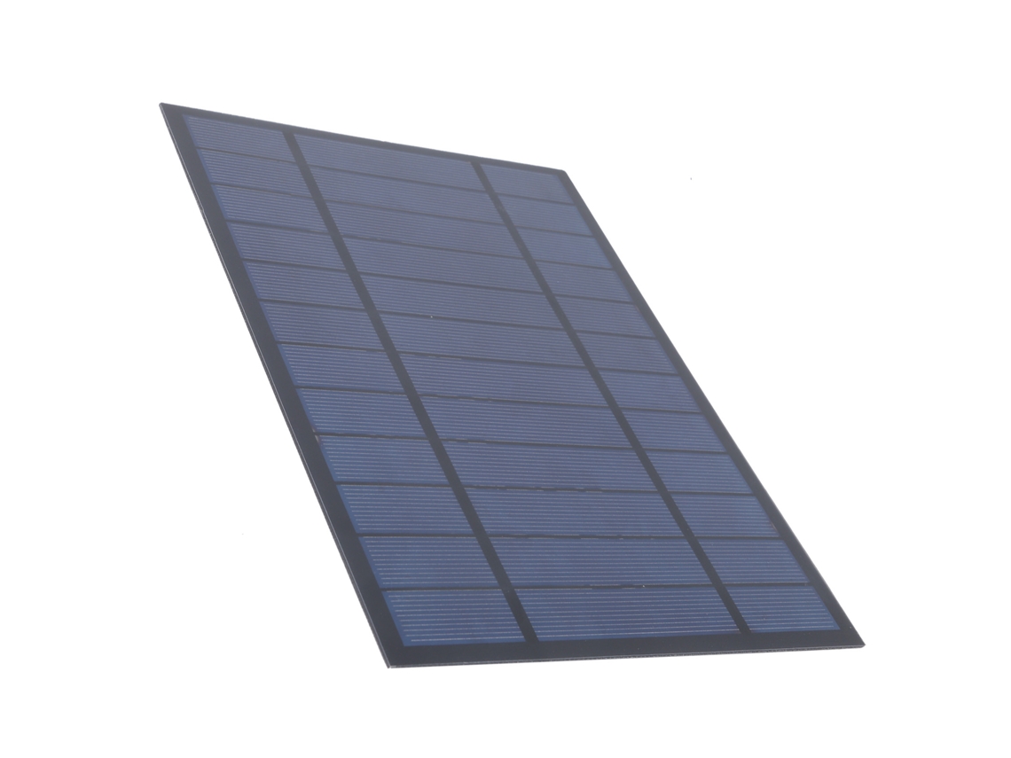 Painel Solar Epoxy Laxiscreed De Módulo De Silício Policristalino, 6v 6w, Alta Eficiência