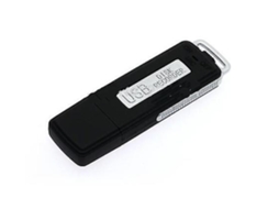 Gravador De Voz Digital Usb Mini Ativar Gravador De Voz 8 Gb Yizhood (preto)