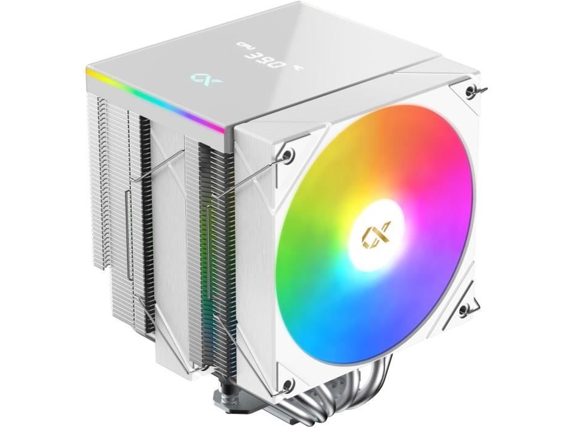 Ventilador Cpu Xigmatek Ak6 Dual Digital Arctic Amd Am5/am4 Ventilador 2x 120 Mm Argb Branco