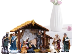 Presépios Religiosos Em Resina - Economiza Espaço