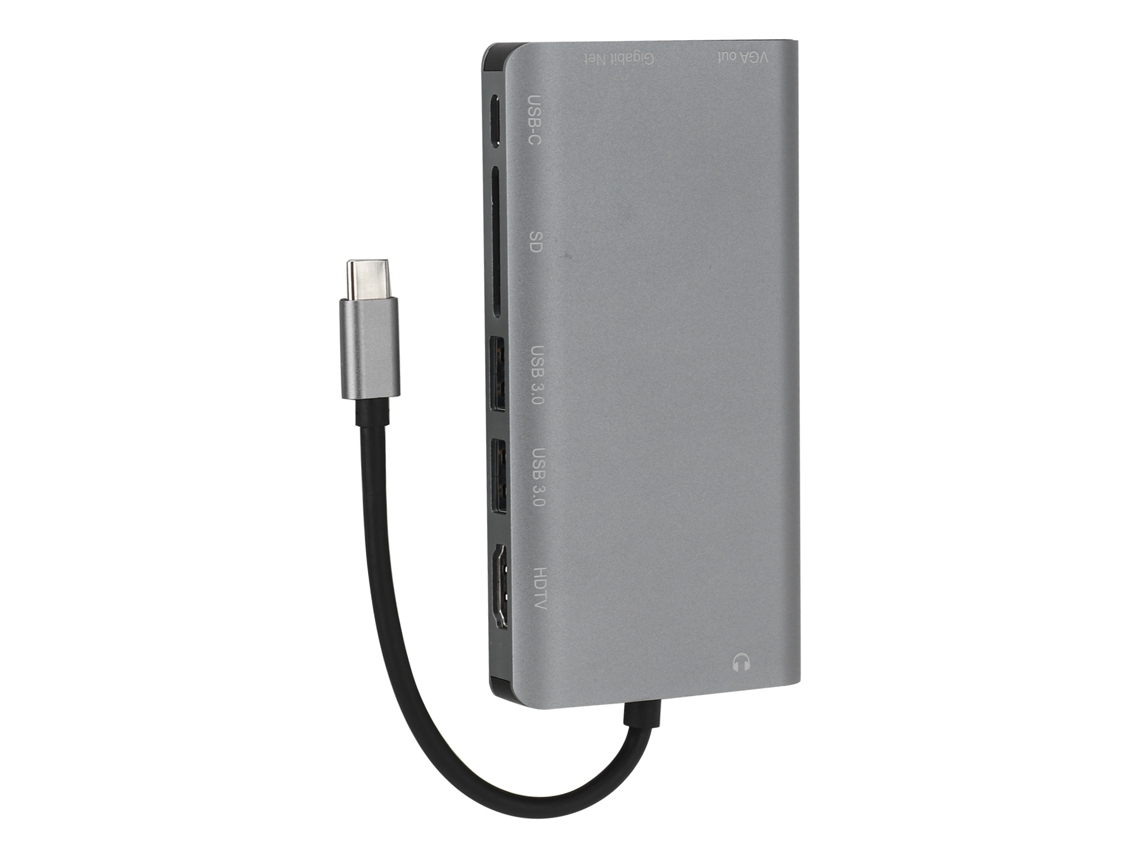 Lurelia Hub Usb-c 8 Em 1, Rj45, Sd