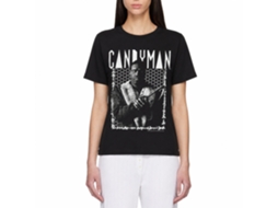 Rockinstone Candyman Bee Border Black Adult T-shirt Size:xl